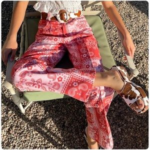 LISA SAYS GAH Robyn Jeans - Bandana